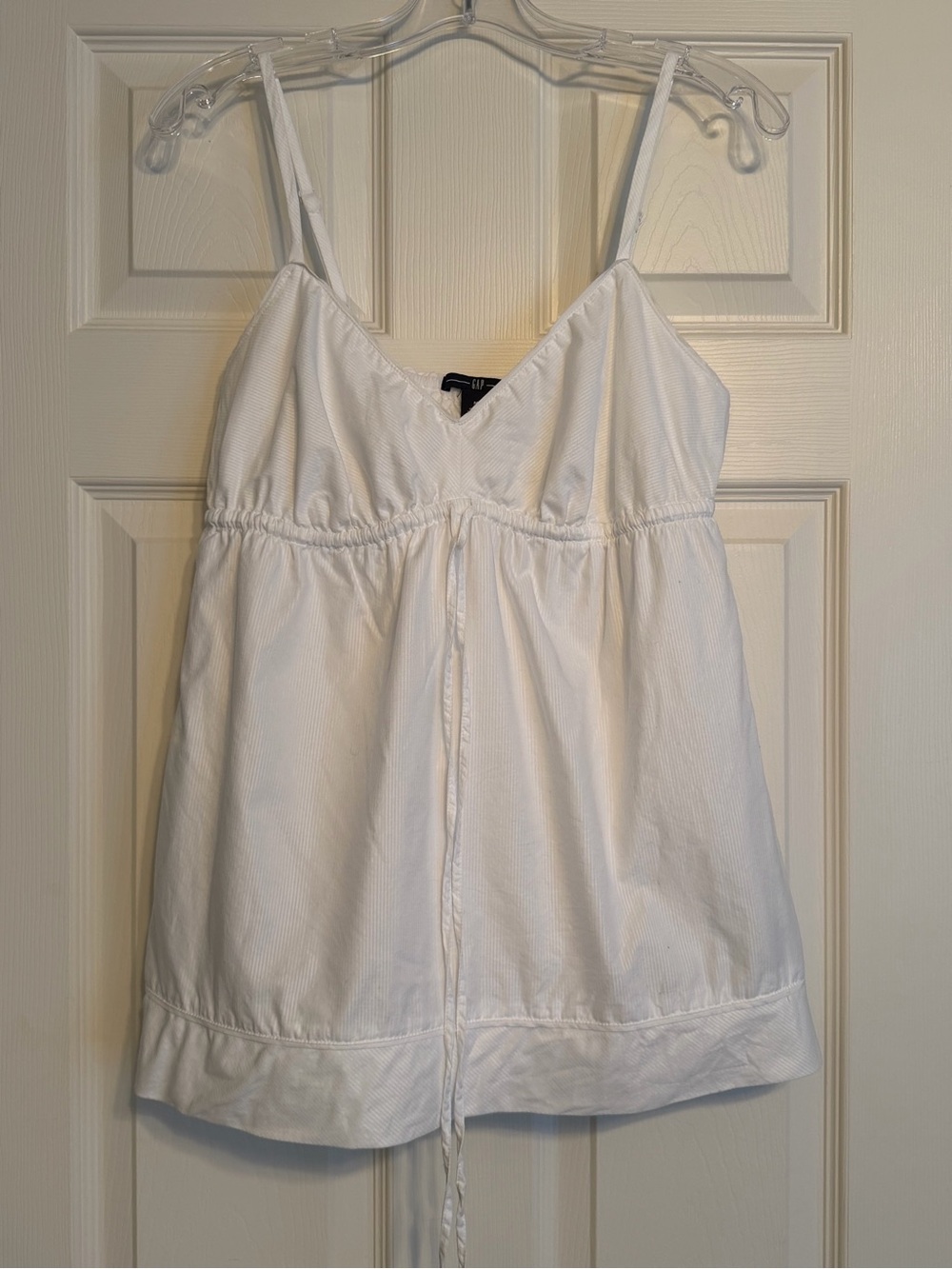 GAP Women’s White Spaghetti Strap Cami Top